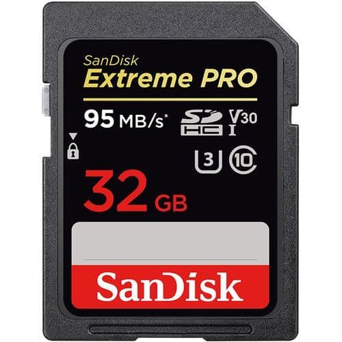 Sandisk 32GB Extreme PRO 95mb/s SD